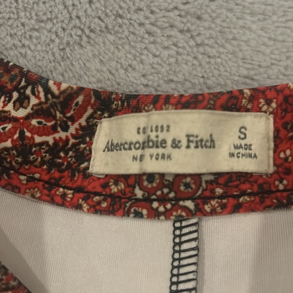 Abercrombie & Fitch Paisley Mini Skirt - Picture 3 of 6